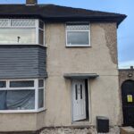 can you k rend over pebble dash